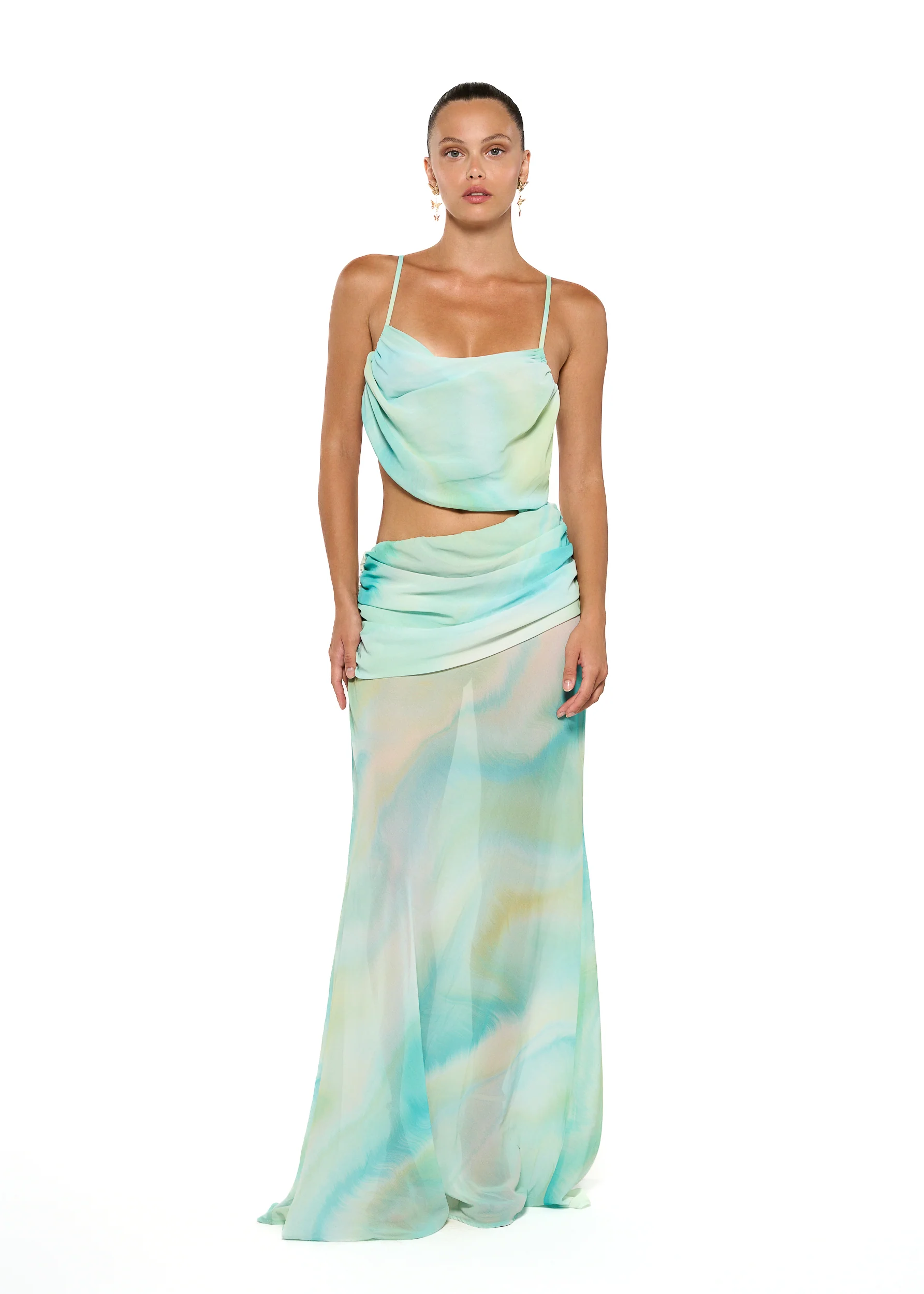ALFIA GREEN LAGOON - DRESS - Image 5