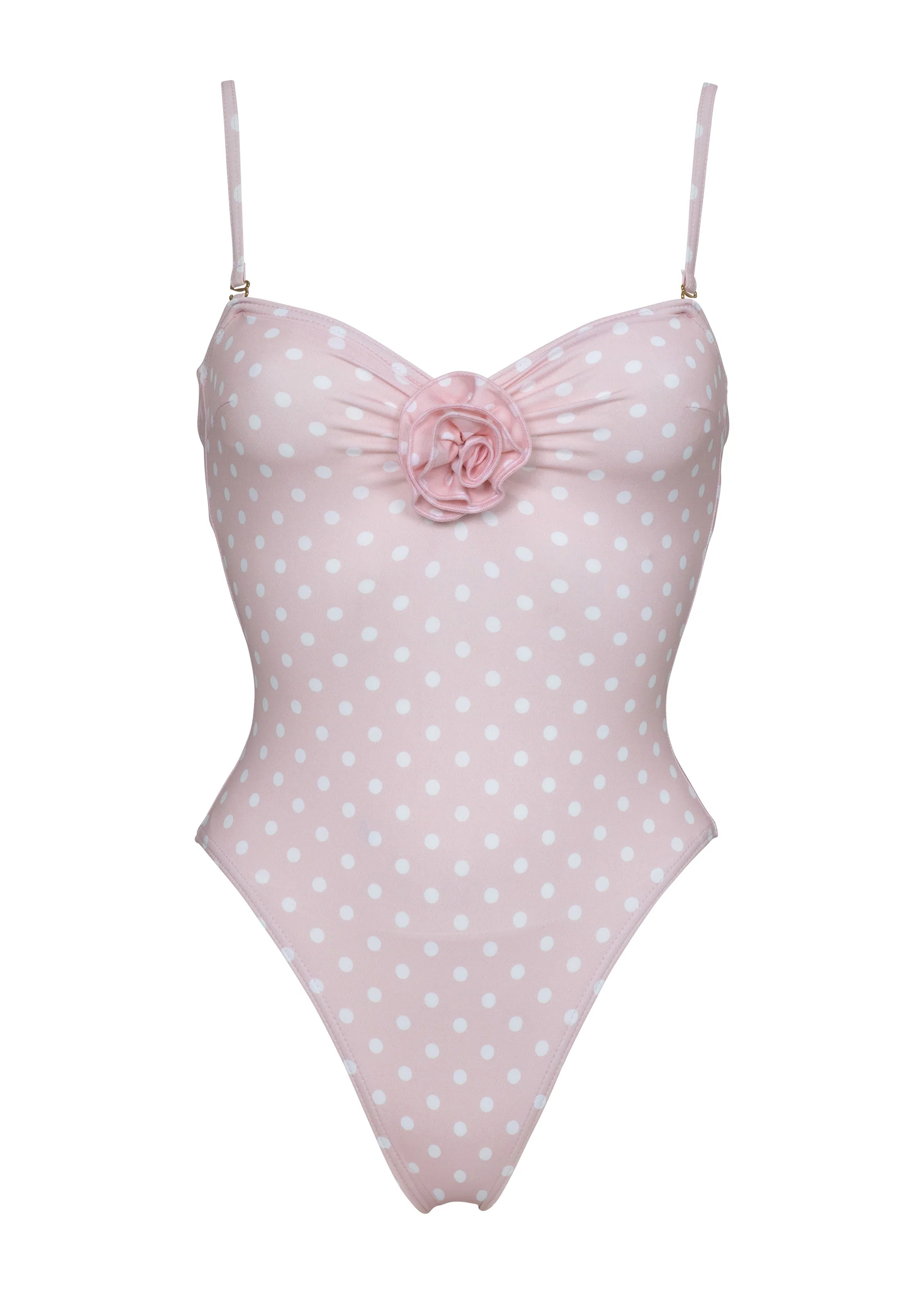 MARGOT PEACH POLKA  - ONE PIECE - Image 6